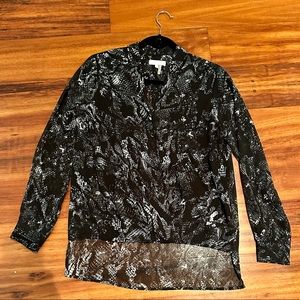 1. State Cross Front Blouse